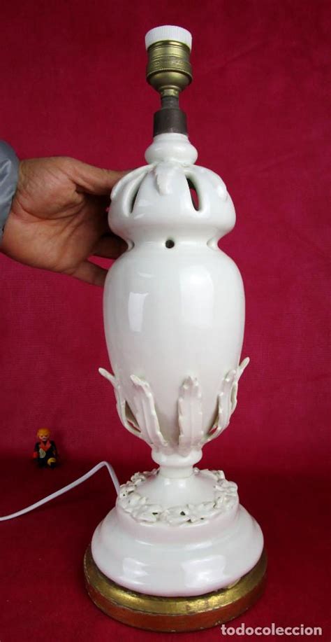 Lampara antigua ceramica Continuara.org