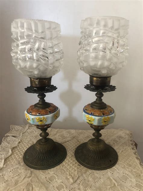 Lampara bronce porcelana Continuara.org