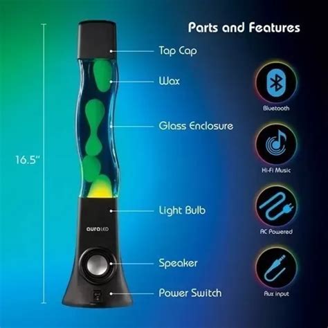Lampara lava bluetooth Continuara.org