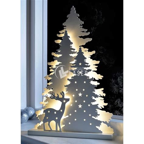 Lampara reno navidad Continuara.org