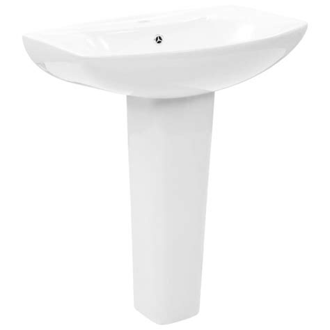 Lavabo pie blanco Continuara.org