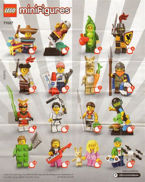 Lego 20 minifig Continuara.org
