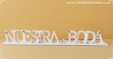 Letras boda eventos Continuara.org