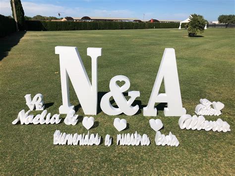 Letras boda Continuara.org