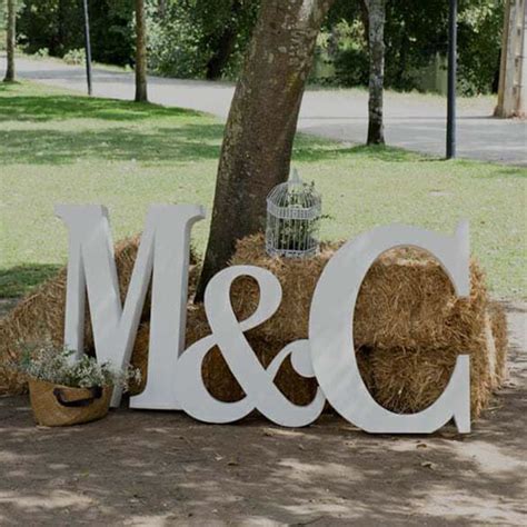 Letras grandes boda Continuara.org