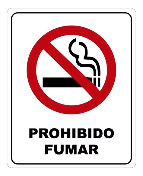 Letrero no smoking Continuara.org