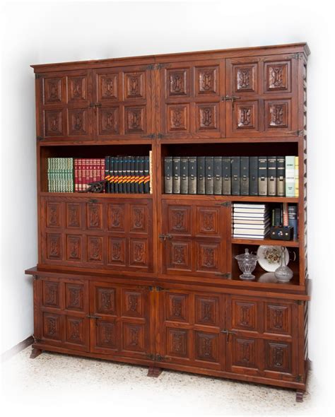 Libreria mueble castellano Continuara.org