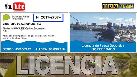 Licencia pesca Continuara.org