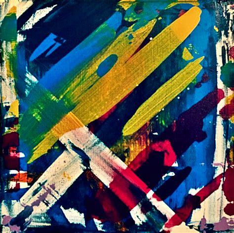 Lienzo 40x40 pintado Continuara.org