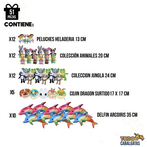 Lote 1 peluches Continuara.org