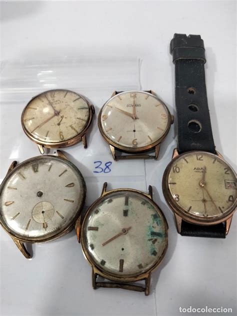 Lote 5 relojes Continuara.org