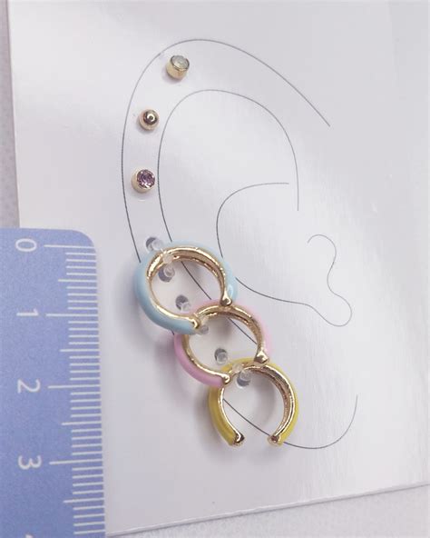 Lote pendientes piercing Continuara.org