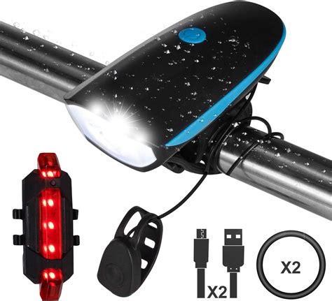 Luces bicicleta recargables Continuara.org