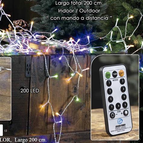 Luces navidad mando Continuara.org