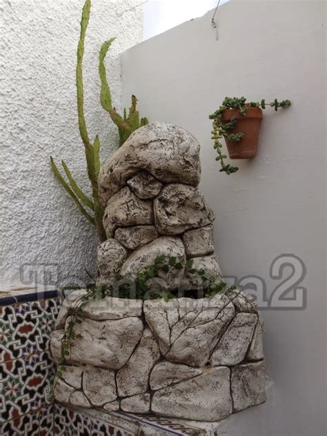 Macetero piedra blanca Continuara.org