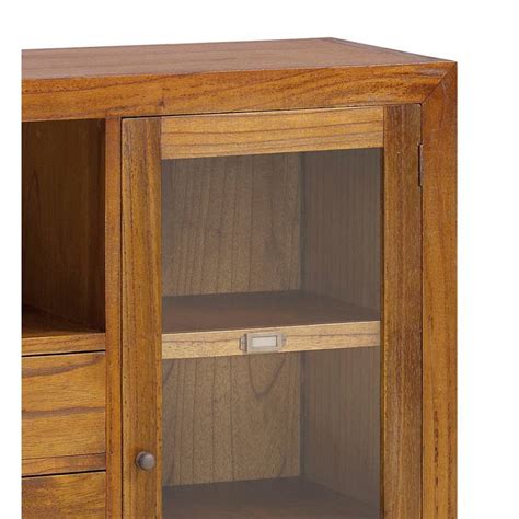Madera maciza vitrina Continuara.org