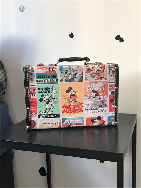 Maleta vintage mickey Continuara.org