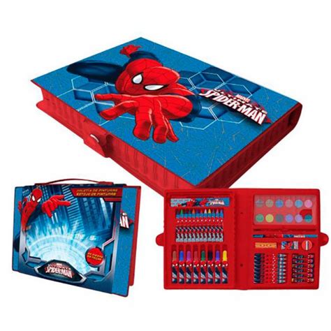 Maletin pintura spiderman Continuara.org