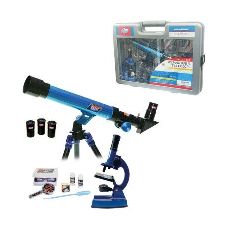 Maletin telescopio microscopio Continuara.org