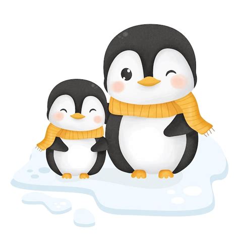 Mama bebe pinguino Continuara.org