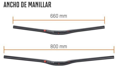 Manillar ancho mtb Continuara.org
