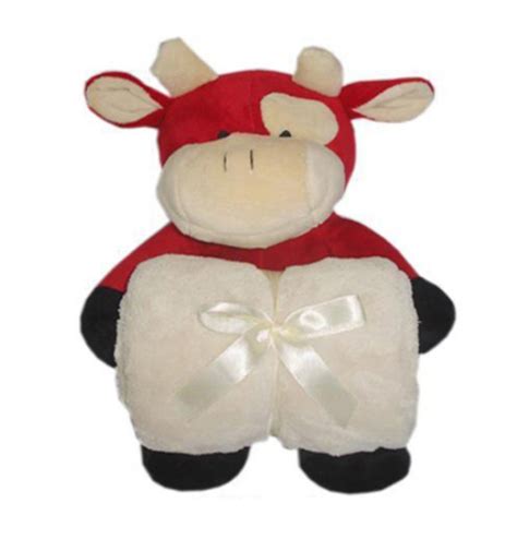 Manta peluche vaca Continuara.org