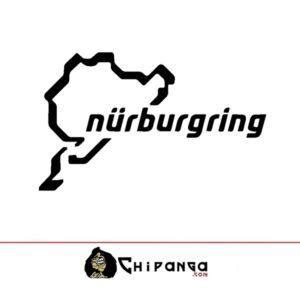 Mapa nurburgring sticker Continuara.org