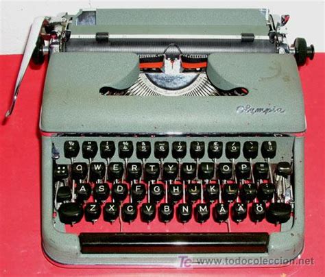 Maquina escribir olympia Continuara.org