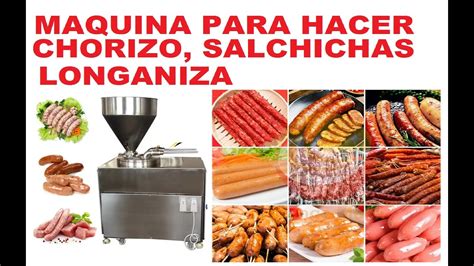 Maquina hacer chorizos Continuara.org