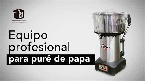 Maquina hacer pures Continuara.org