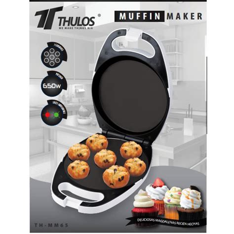 Maquina magdalenas muffin Continuara.org