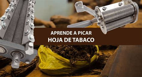 Maquina picar tabaco Continuara.org