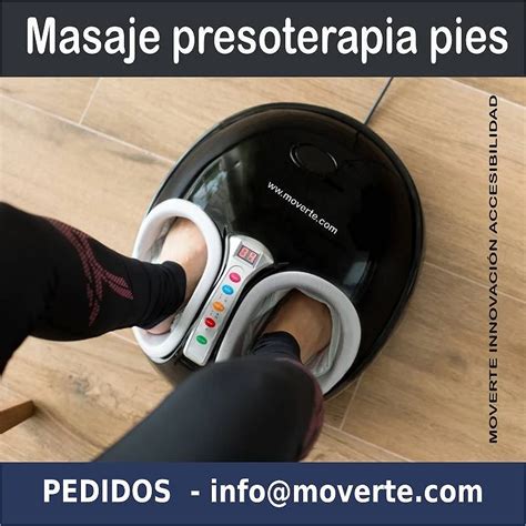 Masaje presoterapia pies Continuara.org