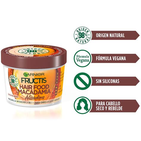 Mascarilla pelo macadamia Continuara.org