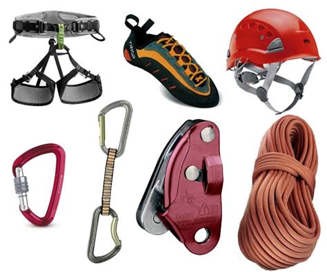 Material escalada equipo Continuara.org