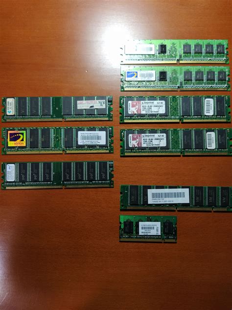 Memorias ram varias Continuara.org