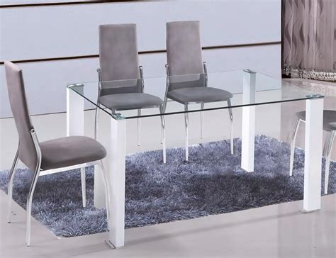 Mesa blanca cristal Continuara.org