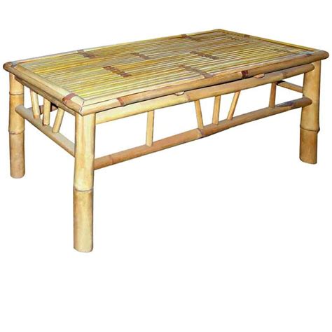 Mesa centro bambu Continuara.org
