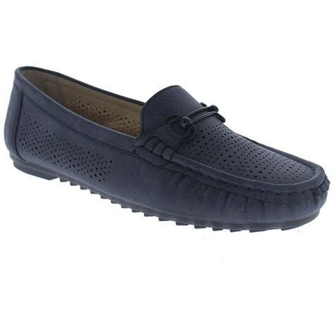 Mocasin azul oscuro Continuara.org