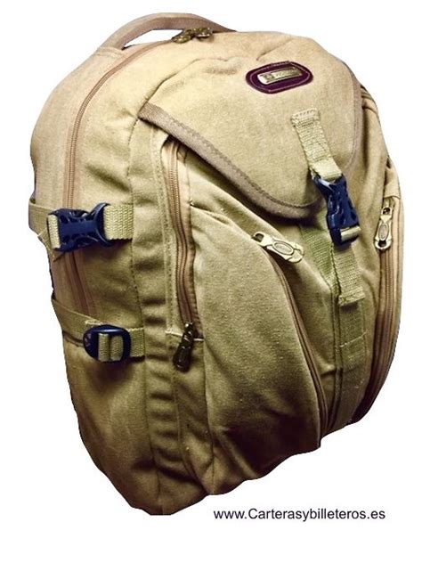 Mochila 6 bolsillos Continuara.org