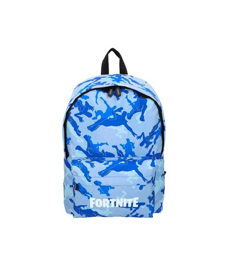 Mochila azul camuflaje Continuara.org