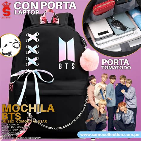 Mochila bts Continuara.org