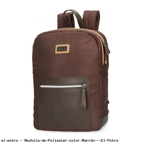 Mochila color marron Continuara.org