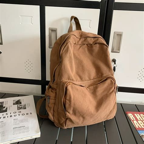 Mochila lona multibolsillos Continuara.org