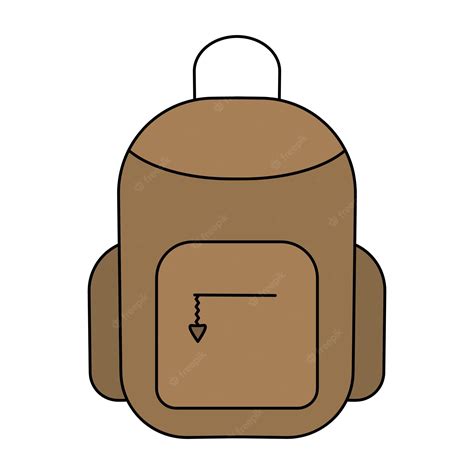 Mochila marron estilo Continuara.org