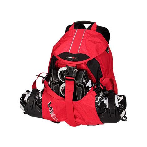 Mochila roja roller Continuara.org