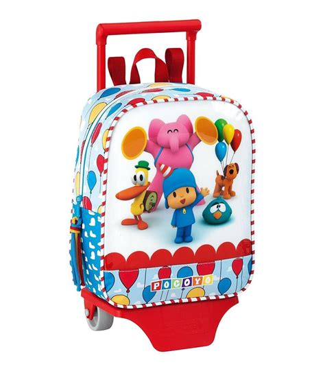 Mochila ruedas pocoyo Continuara.org