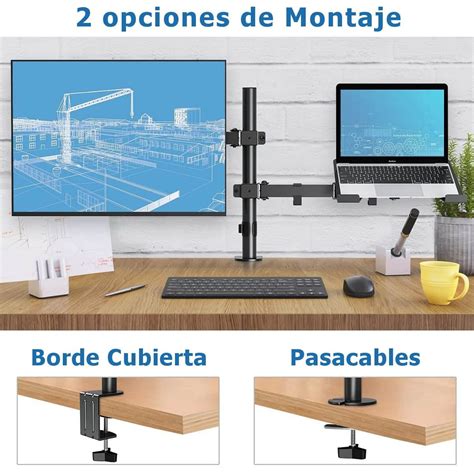 Monitor soporte escritorio Continuara.org
