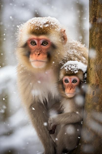 Mono bebe nieve Continuara.org