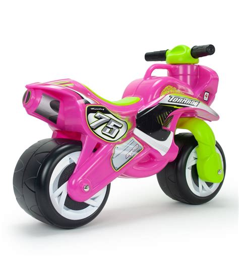 Moto correpasillos rosa Continuara.org